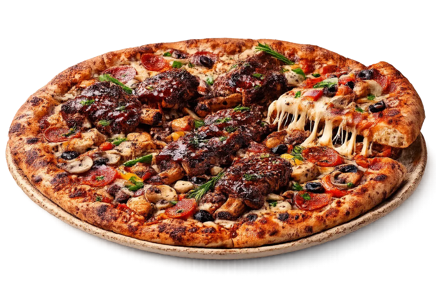 Roma's Special Combo Pizza delivery to Greenview Calgary